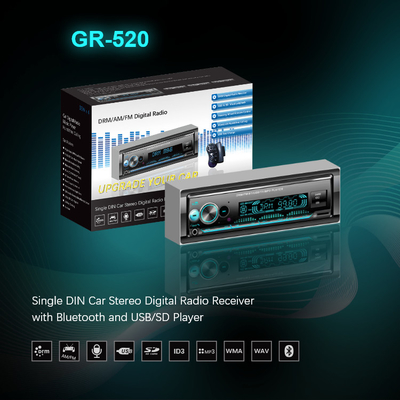 ΚΙΝΑ Συσκευή αναπαραγωγής MP3 αυτοκινήτου 1 DIN Smart DRM Ραδιόφωνο αυτοκινήτου DC 12V USB Audio Video Player προμηθευτής