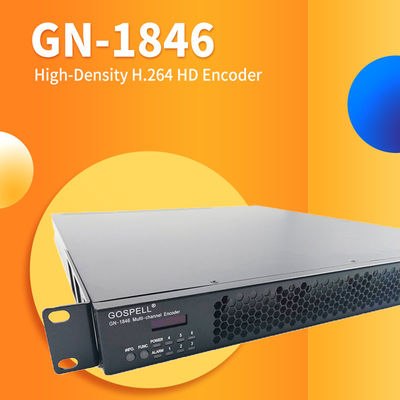 ΚΙΝΑ Gospell GN-1846 ψηφιακός κωδικοποιητής TV επιλογών εισαγωγής κωδικοποιητών HDMI 12-CH H.264 HD με τη ραδιοφωνική μετάδοση προμηθευτής