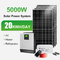 10000w Μονό Πίνακα Ηλιακή Γεννήτρια Κίτ Off Grid Ηλιακό σύστημα ενέργειας για το σπίτι προμηθευτής